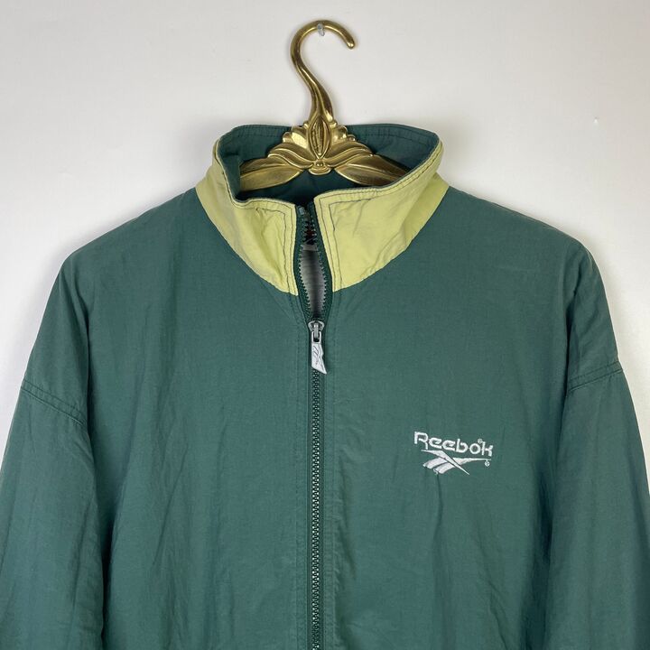 M-L Reebok Jacke grün