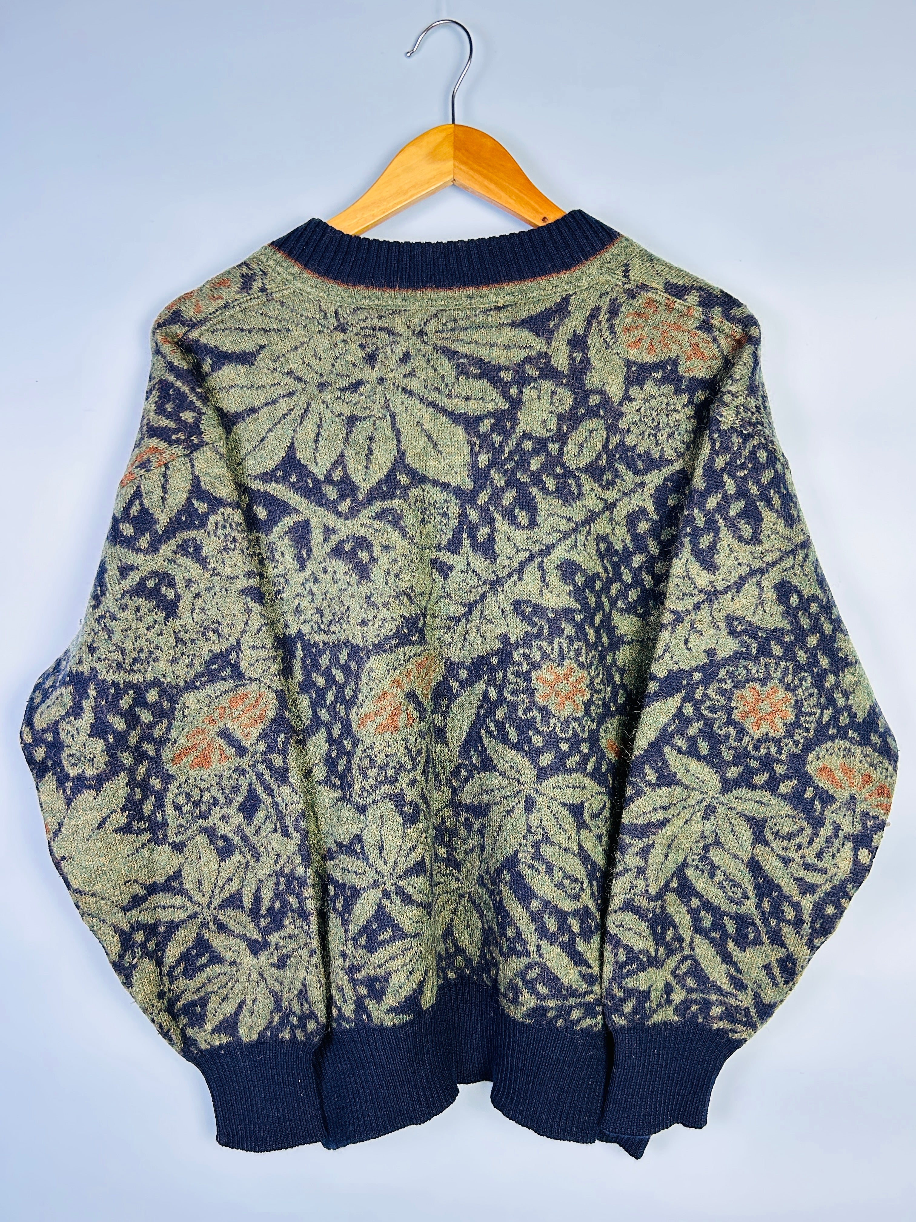S-M Pullover florale Muster