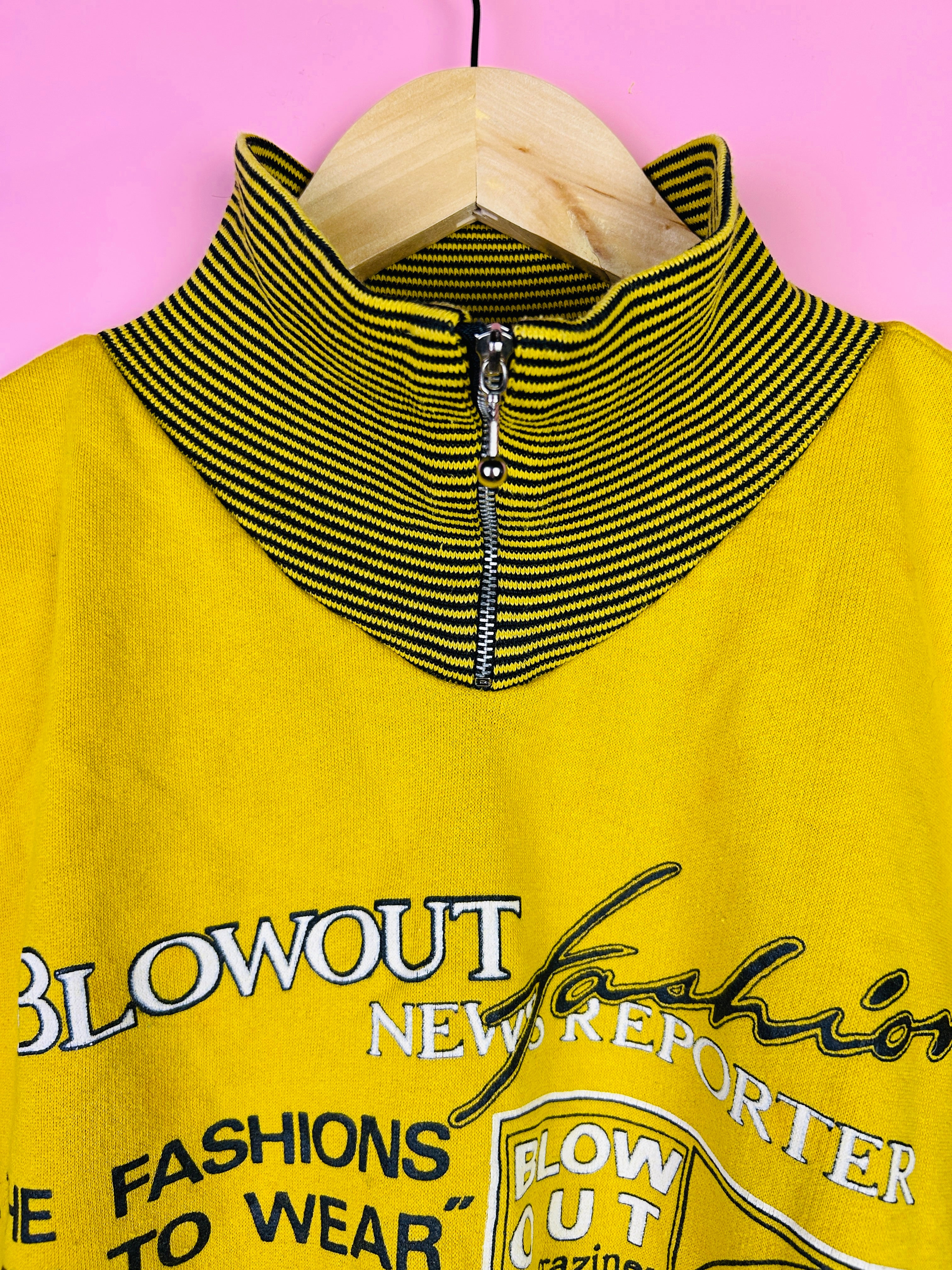 M Blowout Sweater gelb
