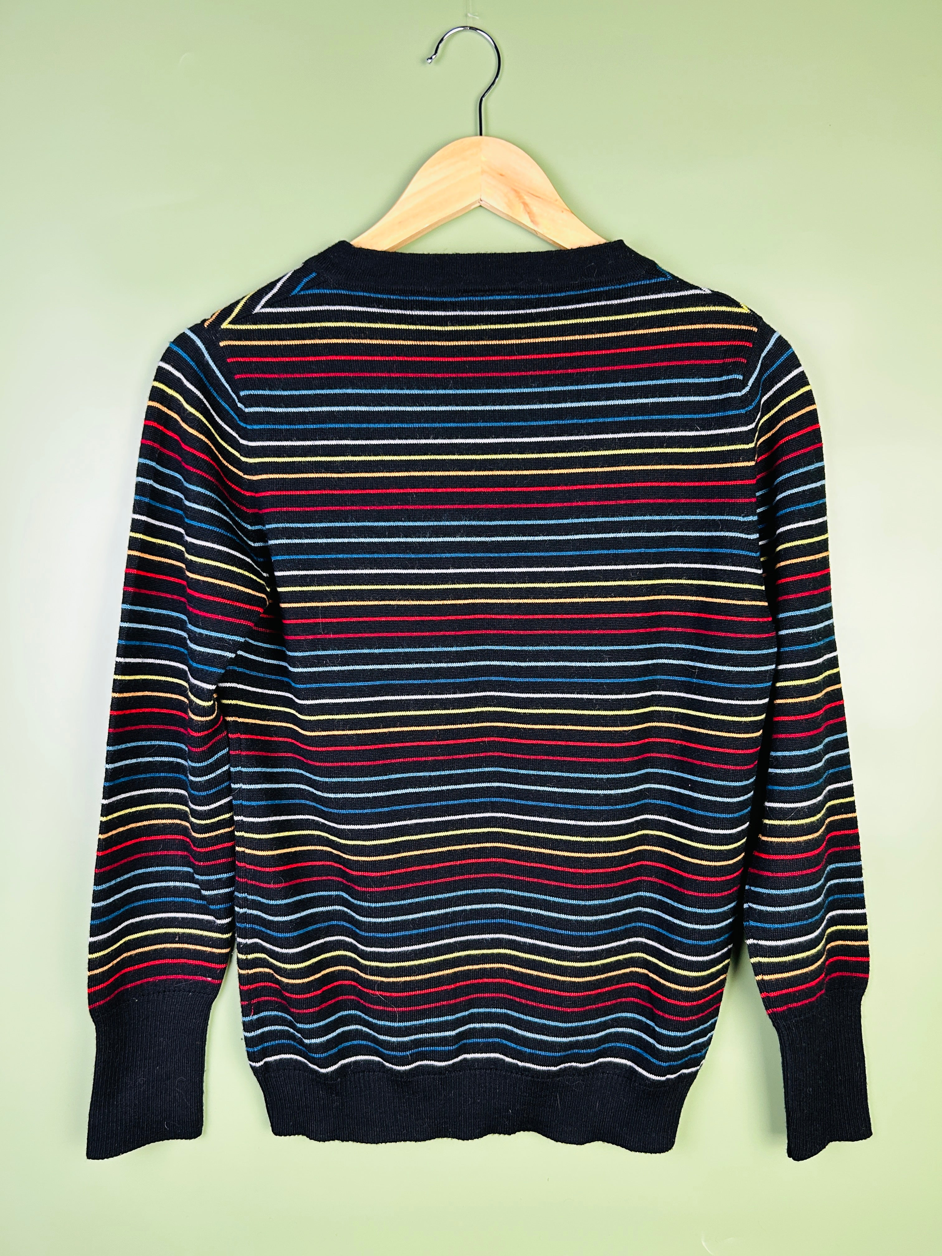 S Vintage Lacoste Pullover streifen