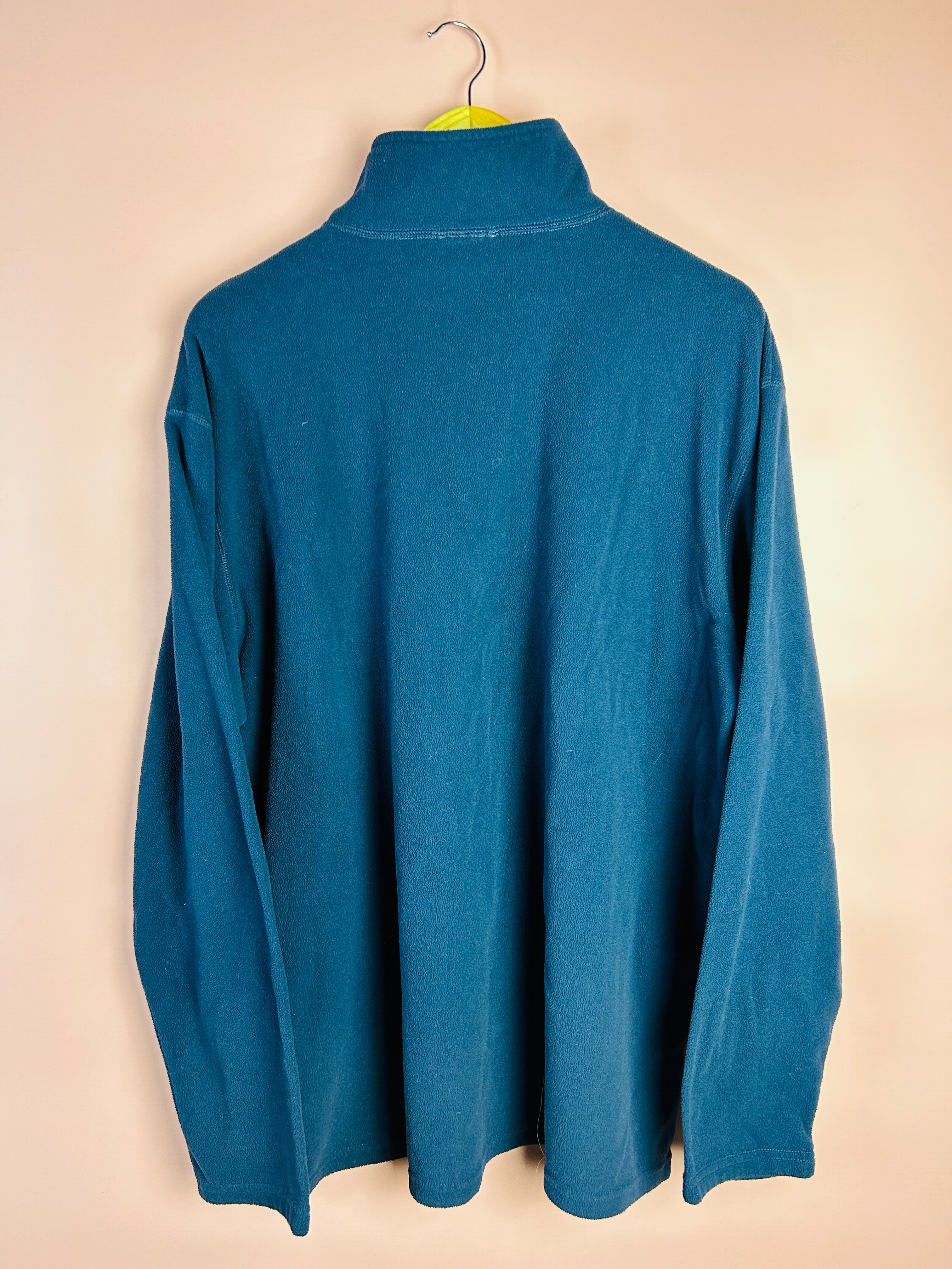 XL Vintage North Face Fleece Sweater dunkelblau