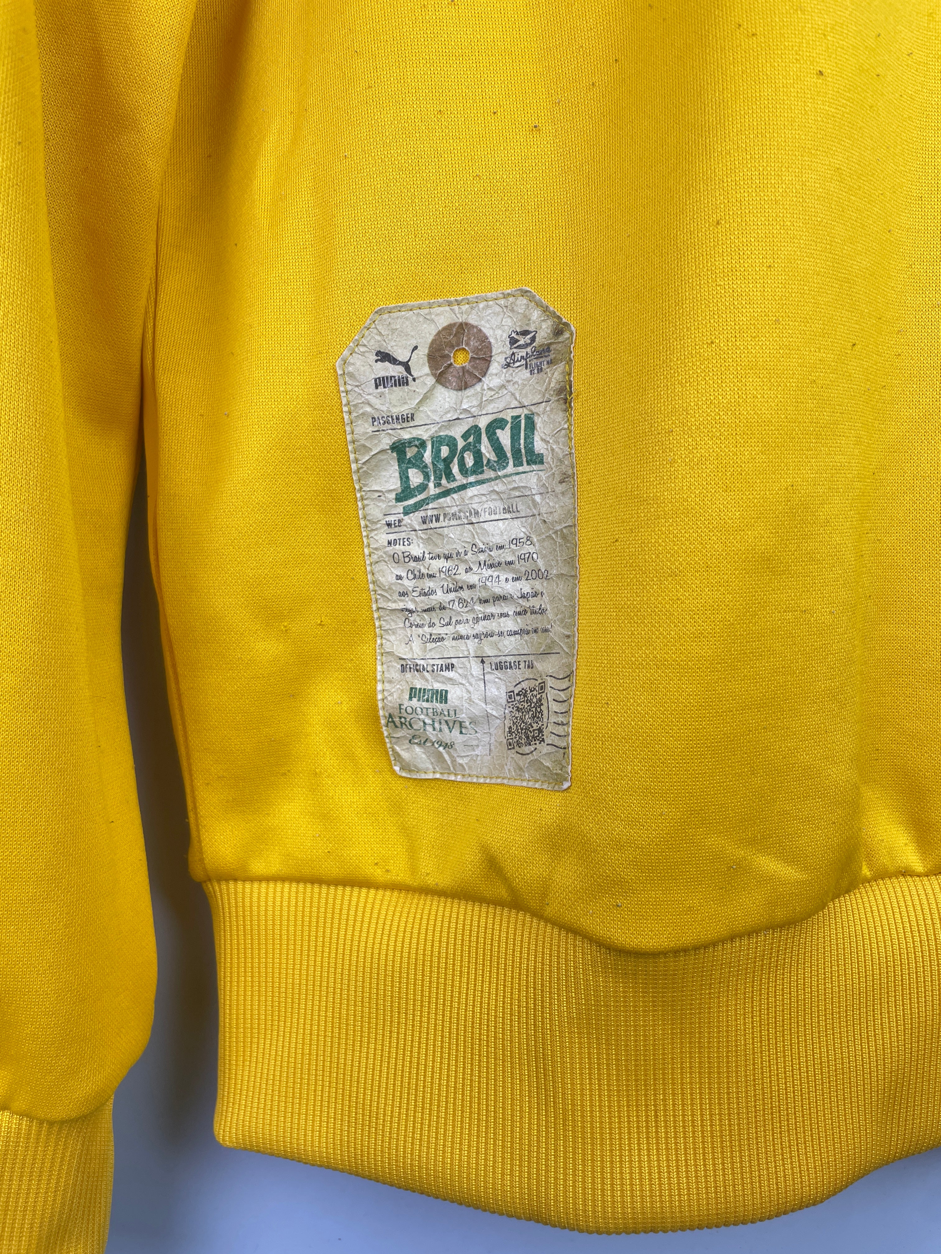 S Brasilien vintage puma Sportjacke