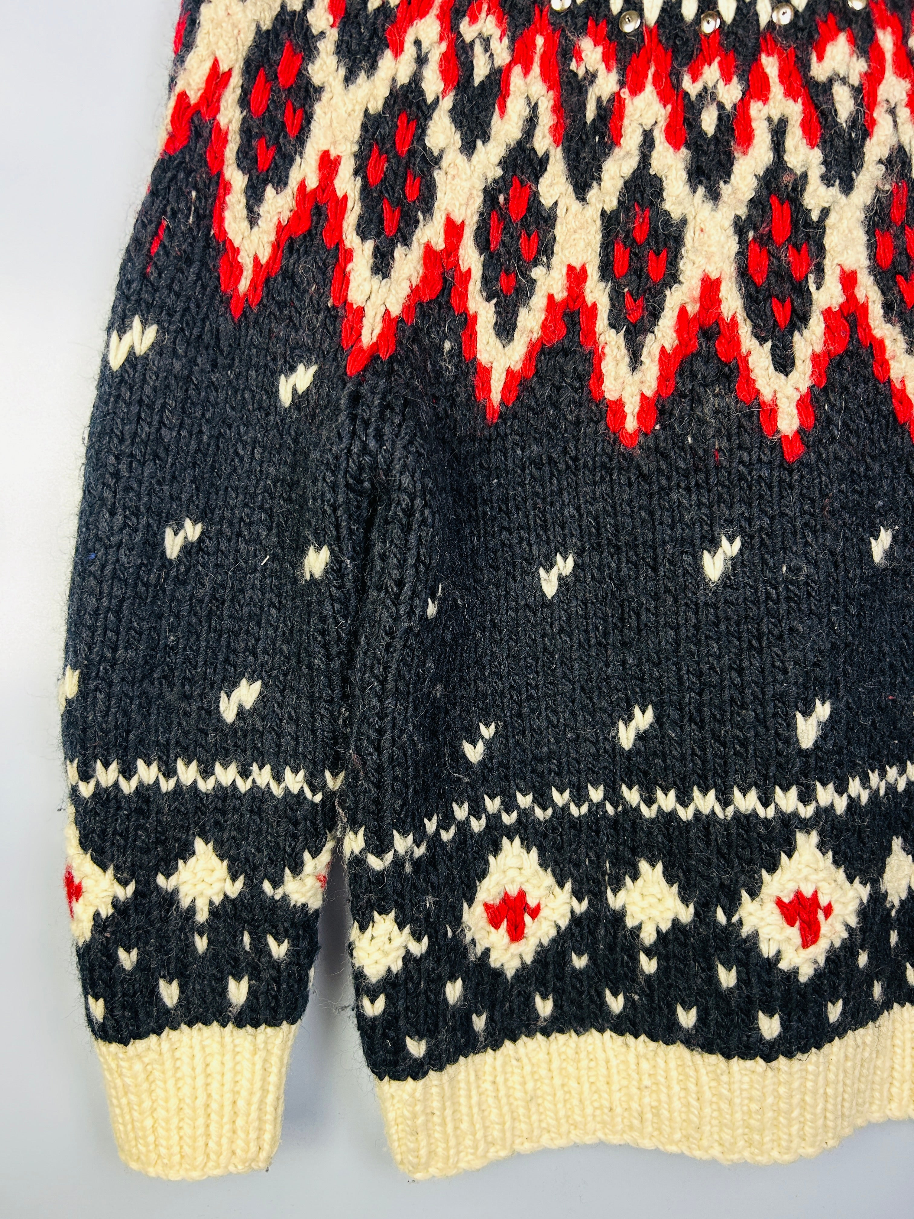 S-M Vintage Replay Nordic Pullover