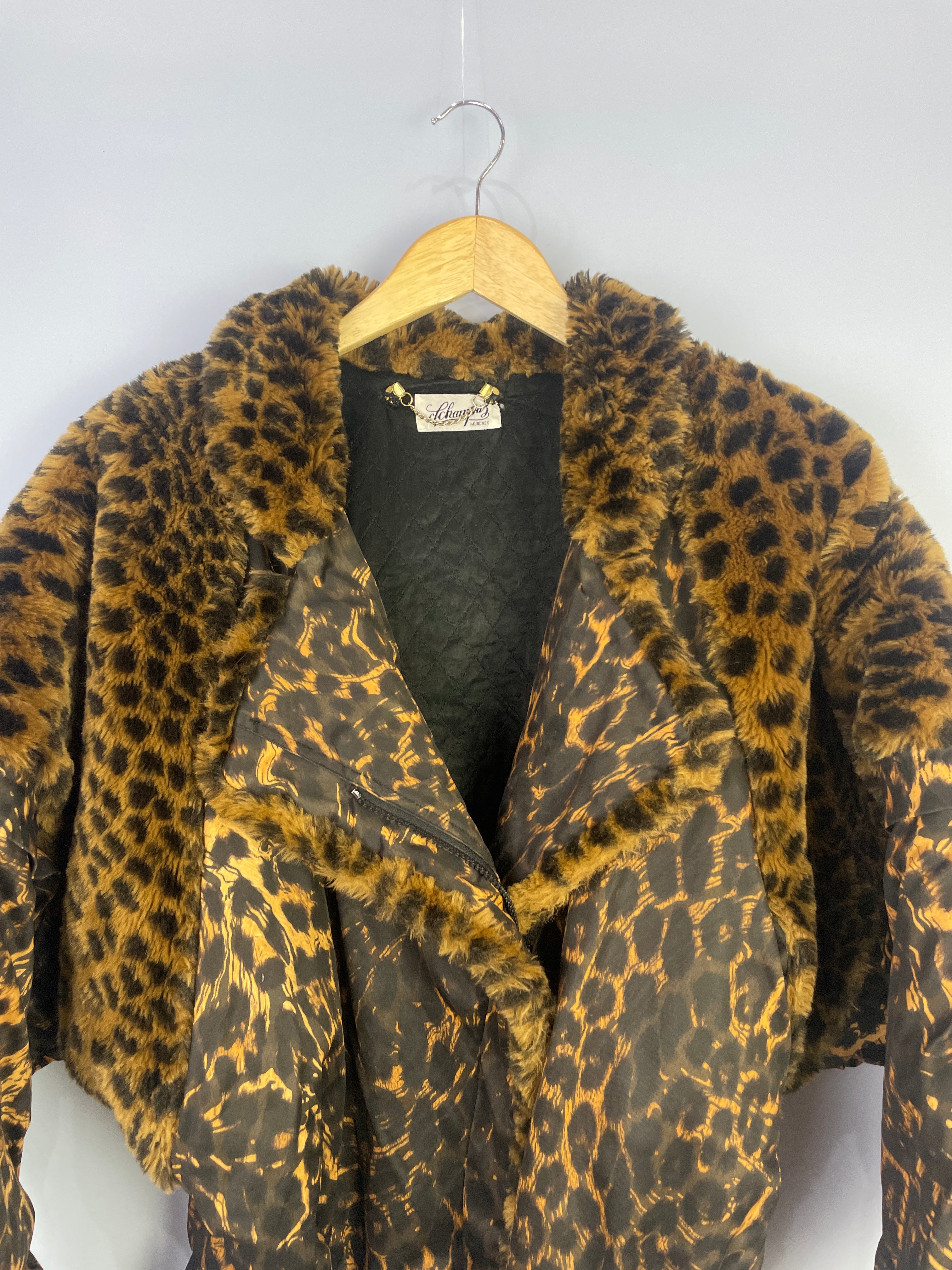 M-L vintage Leo Patterned Jacket