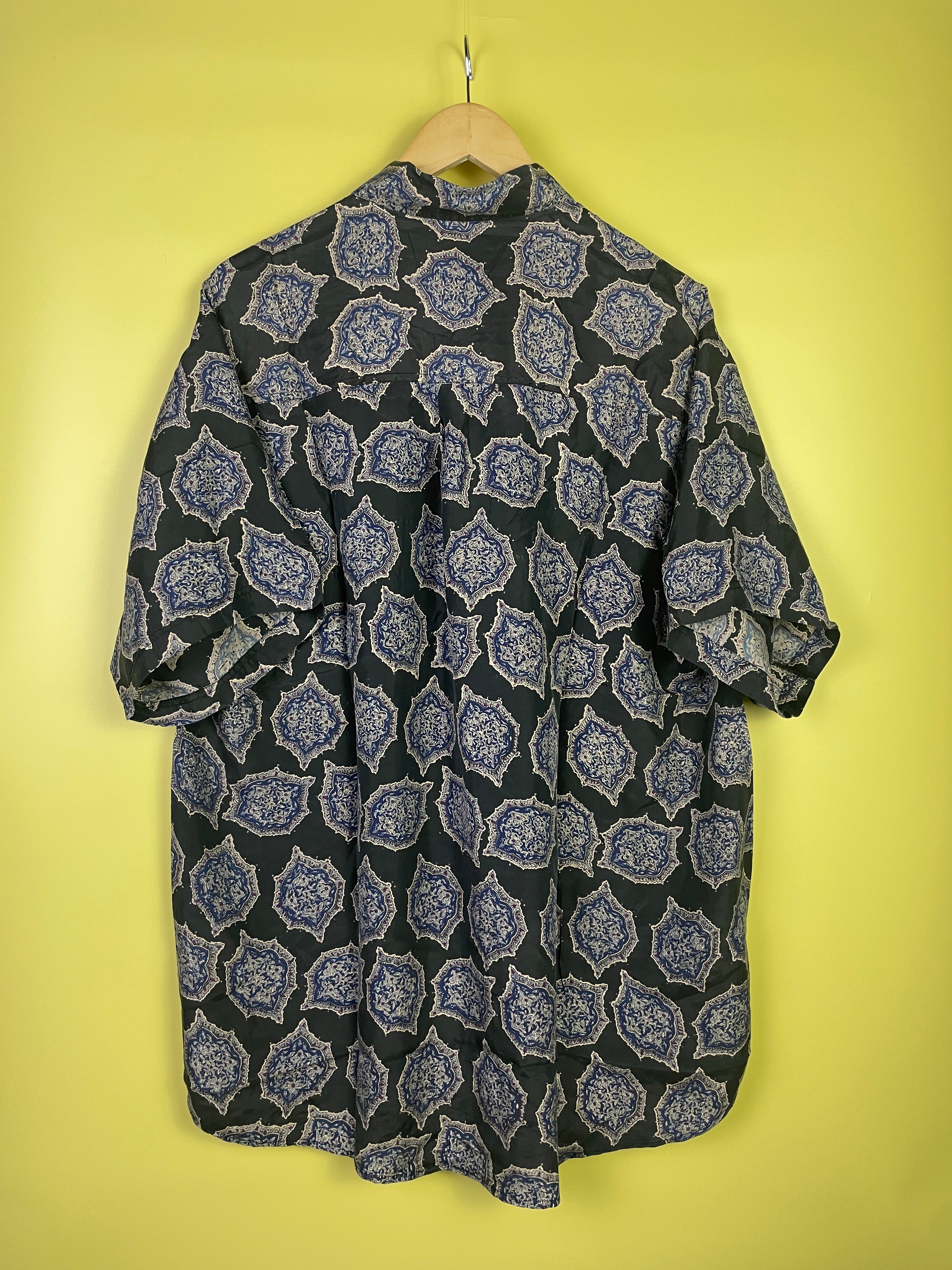 XL-L Vintage Seidenhemd