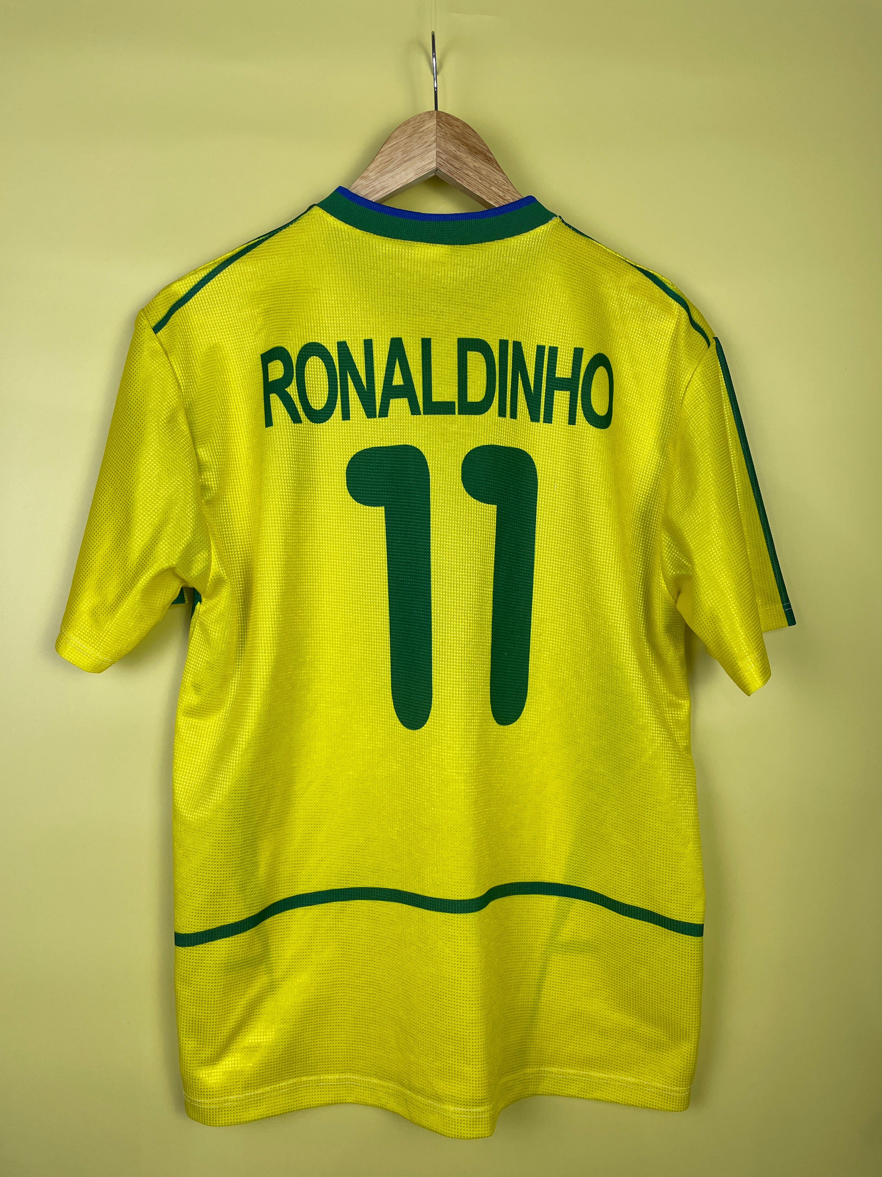 Ronaldinho Vintage Brasilien Fan Trikot #11 S