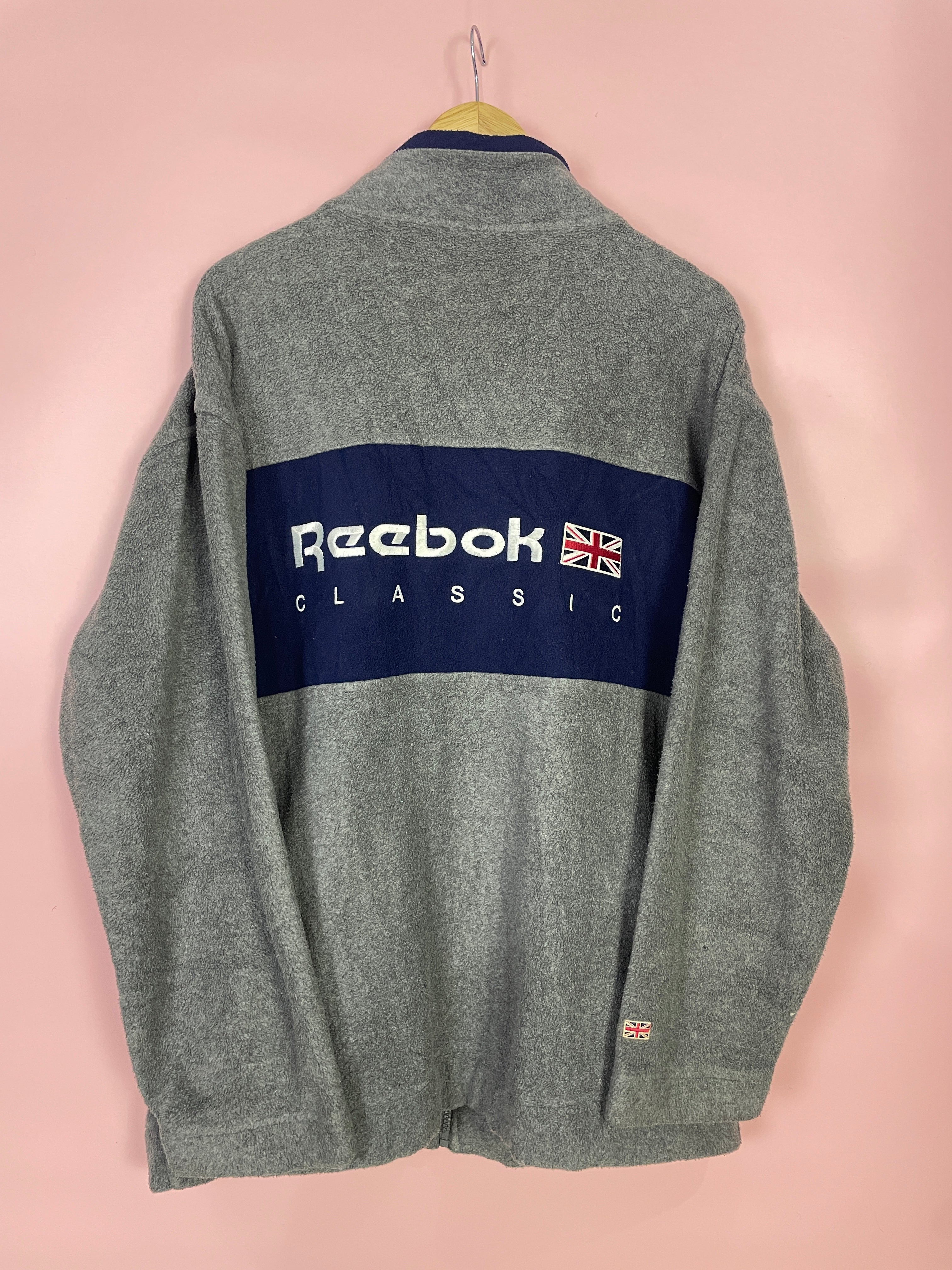 XL Reebok Classic Fleece grau